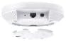 TP-Link EAP610 Access Point, AX1800 Wi-Fi 6 Dual Band Gigabit Wireless Access Points, Power Adapter included, Omada Mesh, Support PoE+Powered or DC, Mount to Wall or Ceiling, Free Software Control
