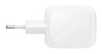 Belkin SmartProtect 2-Port USB C Charger 67W, Dual-Port GaN Charger, 2m USBC Cable Included, Fast Charging for MacBook, iPhone 17, iPad Pro, Chromebook, Galaxy S25 Ultra, Pixel 10 - White