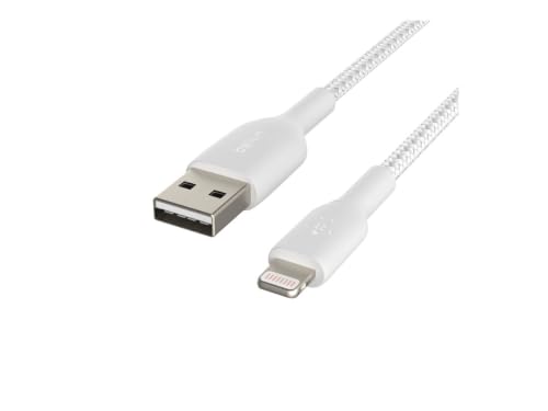 Belkin 1 Meter Cable Braided A to Lightning White