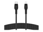 Belkin BoostCharge Pro Flex Braided USB Type C to Lightning Cable (1M/3.3FT), MFi Certified 20W Fast Charging PD Power Delivery for iPhone 14/14 Plus, 13, 12, Pro, Max, Mini, SE, iPad and More - Black