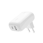 Belkin BoostCharge 42W Dual Port Wall Charger, USB-C + USB-A Charger Fast Charging for iPhone 15, 15 Plus, 15 Pro Max, 14, 14 Pro Max, 13, Galaxy S24, Plus, Ultra, iPad, AirPods & More - White
