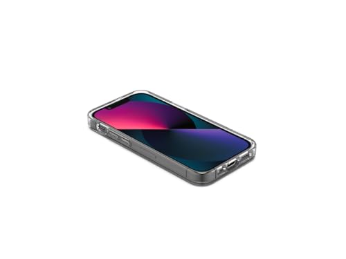 Belkin MagSafe Compatible iPhone 13 Pro Case with Antimicrobial Coating, Built in Magnets, UV light resistant materials and Raised Edge Bumper for Camera Protection Clear, MSA006btCL