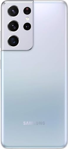 Samsung (Refurbished) Galaxy S21 Ultra 5G (G998B), 128GB 12GB RAM, Single Sim, Phantom Silver