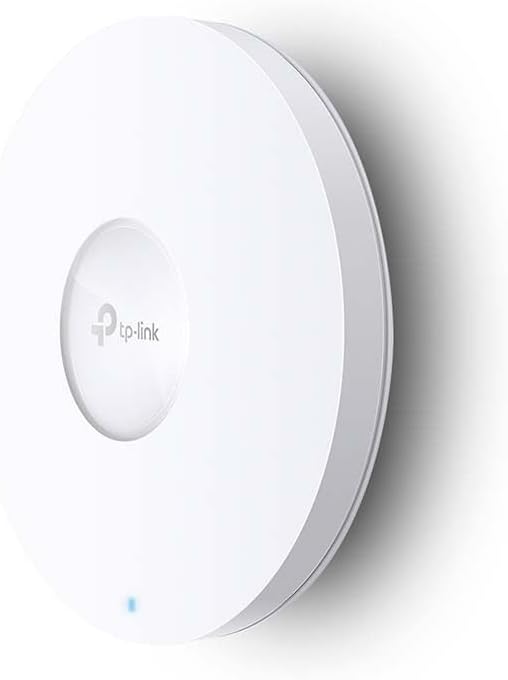 TP-Link EAP610 Access Point, AX1800 Wi-Fi 6 Dual Band Gigabit Wireless Access Points, Power Adapter included, Omada Mesh, Support PoE+Powered or DC, Mount to Wall or Ceiling, Free Software Control