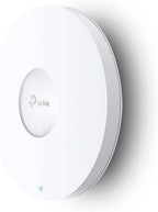 TP-Link EAP610 Access Point, AX1800 Wi-Fi 6 Dual Band Gigabit Wireless Access Points, Power Adapter included, Omada Mesh, Support PoE+Powered or DC, Mount to Wall or Ceiling, Free Software Control