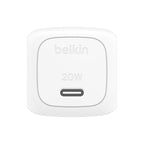 Belkin BoostCharge 20W Cubic Wall Charger, USB-C Power Delivery Fast Charging for Apple iPhone Air, iPhone 16, iPhone 15, Samsung Galaxy S25, Google Pixel, iPad, AirPods & More - White (Pack of 2)