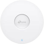 TP-Link EAP610 Ultra-Slim Wireless Access Point for Business | Omada True Wi-Fi 6 AX1800 | DC Adapter Included | Mesh, Seamless Roaming, WPA3, MU-MIMO | Remote & App Control | PoE+ Powered