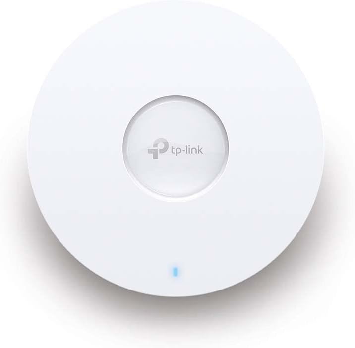 TP-Link EAP610 Access Point, AX1800 Wi-Fi 6 Dual Band Gigabit Wireless Access Points, Power Adapter included, Omada Mesh, Support PoE+Powered or DC, Mount to Wall or Ceiling, Free Software Control