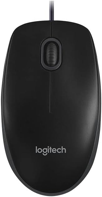 Logitech MK120 Keyboard and Mouse Combo with Silicone Cover — Black