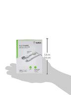 Belkin 1 Meter Cable Braided A to Lightning White (Pack of 2)