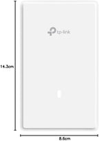 TP-LINK Omada EAP725-Wall V1 - Accesspoint - 1GbE, 2.5GbE, Wi-Fi 7 (EAP725-WALL)
