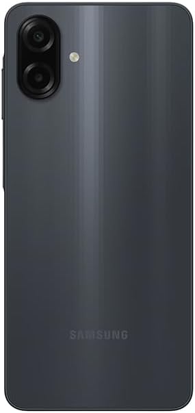 Samsung Galaxy A07 LTE, Android Smartphone, 64GB Storage, 4GB RAM, Black, 6x OS Upgrades, Large Display, 6nm Processor (International Version)