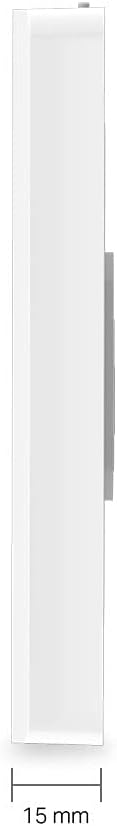 TP-Link AX1800 Dual Band Gigabit Wall Plate Wi-Fi 6 Access Point, Power over Ethernet (802.3 af/at), System Requirements Microsoft Windows XP/7/8/10 and Vista, Easily Mount to Wall (EAP615-Wall)