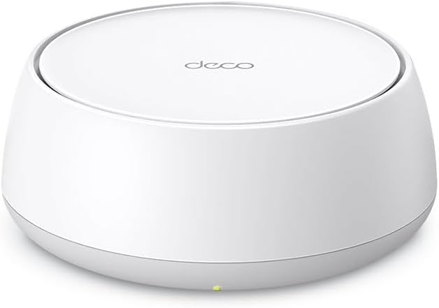 TP-Link Deco BE22 (3 pcs.) Mesh Wi-Fi 7 BE3600 Dual Band Router, Coverage Up to 600 m², Over 150 Devices, 2 Gigabit Ports per Unit, MLO, VPN, and AI-Managed Mesh