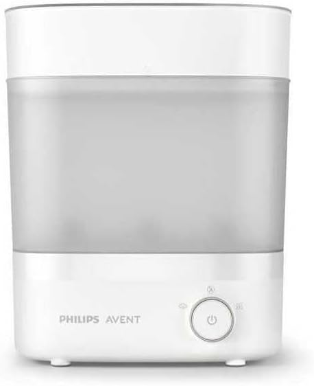 Philips Avent SCF293/00 Steriliser for up to 6 Baby Bottles, Teats and Accessories, Vaporiser Baby with Modular Design, Integrated Drying Function, White