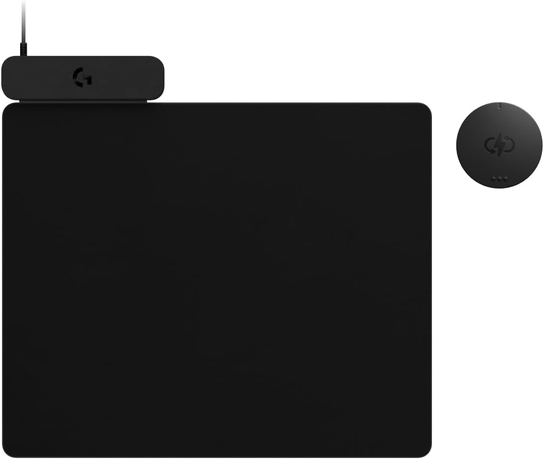 Logitech G POWERPLAY 2 Wireless Charging Mouse Pad — Black