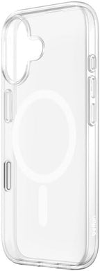 Belkin SheerForce Clear MagSafe Compatible iPhone 17 Case with Slim Design & Anti-Scratch Treated Coating - Magnetic, Transparent, & Shockproof Protective iPhone Case - Clear