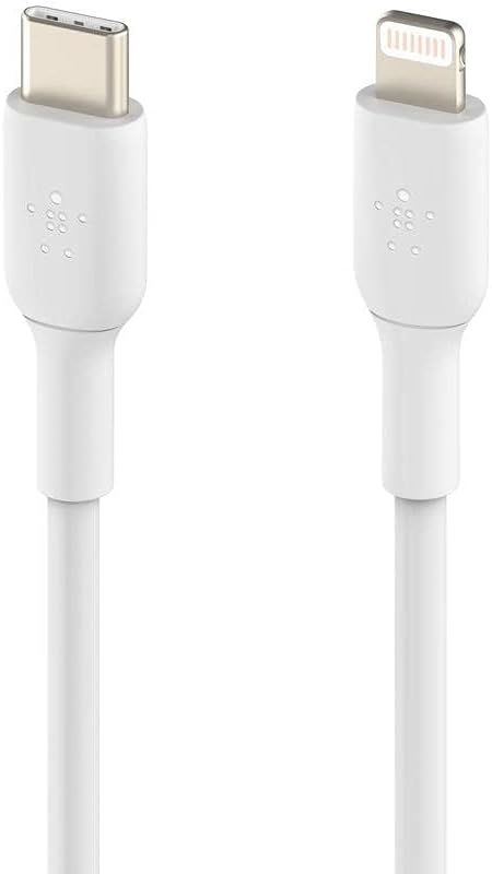 Belkin Usb-C To Lightning Cable (Iphone Fast Charging Cable For Iphone 13, 13 Pro, 13 Pro Max, 13 Mini And Earlier Models) Boost Charge Mfi-Certified Iphone Usb-C Cable (Black, 1M) (Pack of 2)