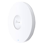 TP-Link TP Link EAP653 Omada True WiFi 6 AX3000 Wireless Gigabit Ceiling Mount Access Point Mesh, OFDMA, Seamless Roaming, HE160 & MU MIMO SDN Integrated Cloud Access & Omada App PoE+ Powered, White
