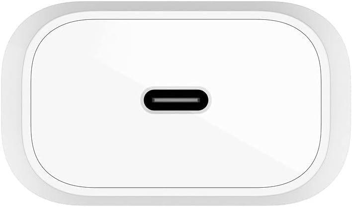 Belkin BoostCharge 25W Wall Charger with PPS, USB-C Power Delivery, Fast Phone Charger for iPhone 17, Air, Samsung Galaxy, iPad, Pixel, tablet and more – USB charger plug with USB-C Cable included
