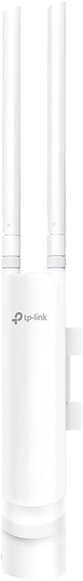 TP-Link EAP110-Outdoor V3 | Omada N300 Wireless Outdoor Access Point | WiFi Coverage up to 200 meters| Passive PoE w/Free PoE Injector | SDN Integrated | Cloud Access & Omada App