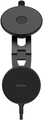 Belkin BoostCharge Qi2 Wireless Car Charger, Magnetic Car Phone Holder & Vent Mount with USB C Cable, MagSafe Compatible Fast Charging Phone Holder for iPhone, Galaxy, Pixelsnap & More - Black