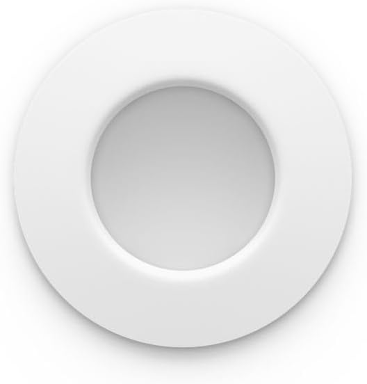 Philips Hue Smart Slim Recessed Lighting 90 mm, White & Colorful Light, Bluetooth compatible, White — Weiß