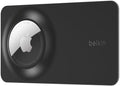 Belkin Apple AirTag Secure Wallet Insert, Thin AirTag Wallet Holder, Accessories for Apple AirTag - Ultra Slim & Flexible Credit Card Size Insert for Purse, Handbag, Pocket, Backpack - Black