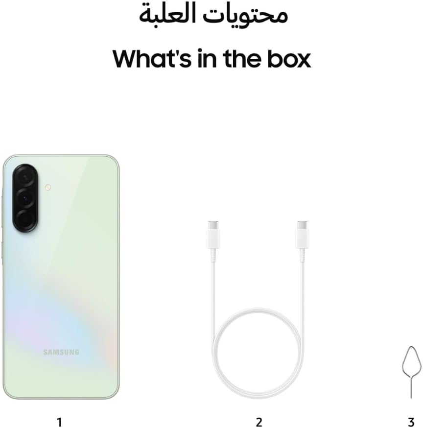 Samsung Galaxy A36 5G, Android Smartphone, 128GB Storage, 8GB RAM, Awesome Lime, 6x OS Upgrades, Large Display, Octa-Core Processor (UAE Version)