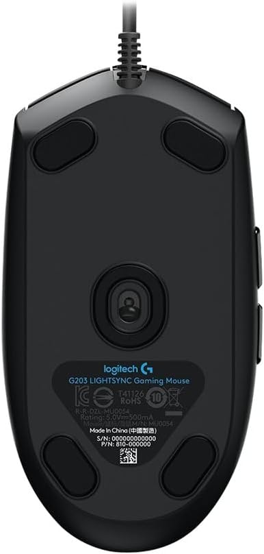 Logitech G203 LIGHTSYNC Gaming Mouse — Blue