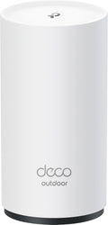 TP-Link Wi-Fi 7 Deco BE25-Outdoor Mesh WiFi BE3600Mbps, External Access Point, Dual-Band, 2 Ports 2.5Gbps, IP65, 4 Internal Antennas, Dust/Water Resistance, Pole/Wall, Alim. PoE/AC, Alexa, 1 Piece