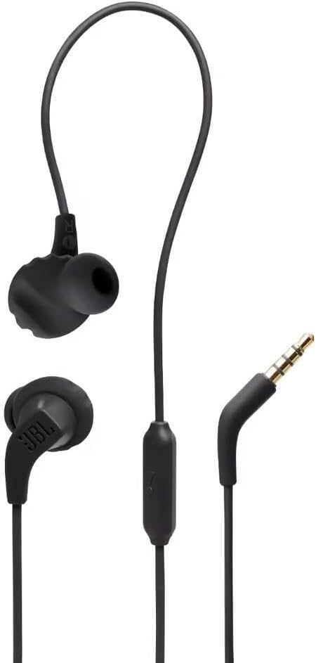 JBL Endurance Run 2 Wired Sports Earphones — Black