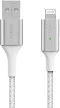 Belkin Boost Charge MFI Lightning to USB-A Cable 1.2m / 4ft - White