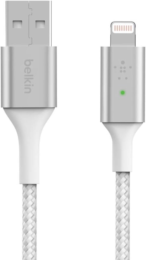 Belkin Boost Charge MFI Lightning to USB-A Cable 1.2m / 4ft - White