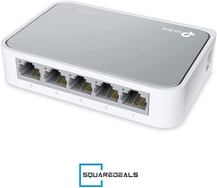 Tp-Link 5-Port 10/100Mbps Desktop Switch [Tl-Sf1005D]