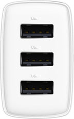 Baseus Compact Charger 3U 17W EU White — White