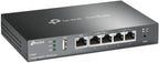 TP-Link ER605 (TL-R605) | Multi-WAN Wired Single_Band 1000 Mbps VPN Router | Up to 3 Gigabit WAN Ports | SPI Firewall SMB Router | Omada SDN Integrated | Load Balance | Lightning Protection