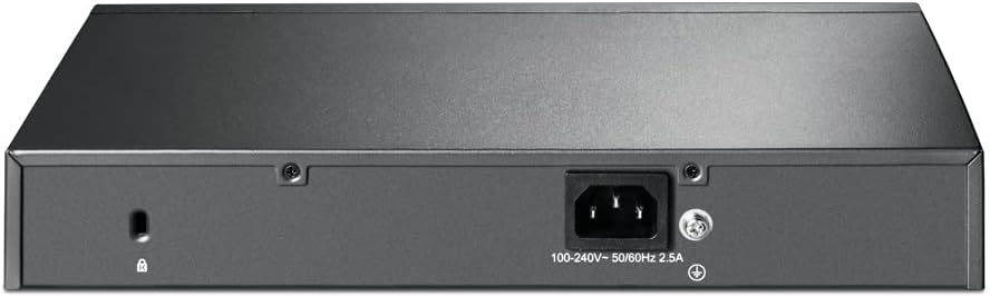 TP-Link SG2210MP JetStream 10-Port Gigabit Smart Switch with 8-Port PoE+, 2 SFP slots (150 W, Rackmount), Black
