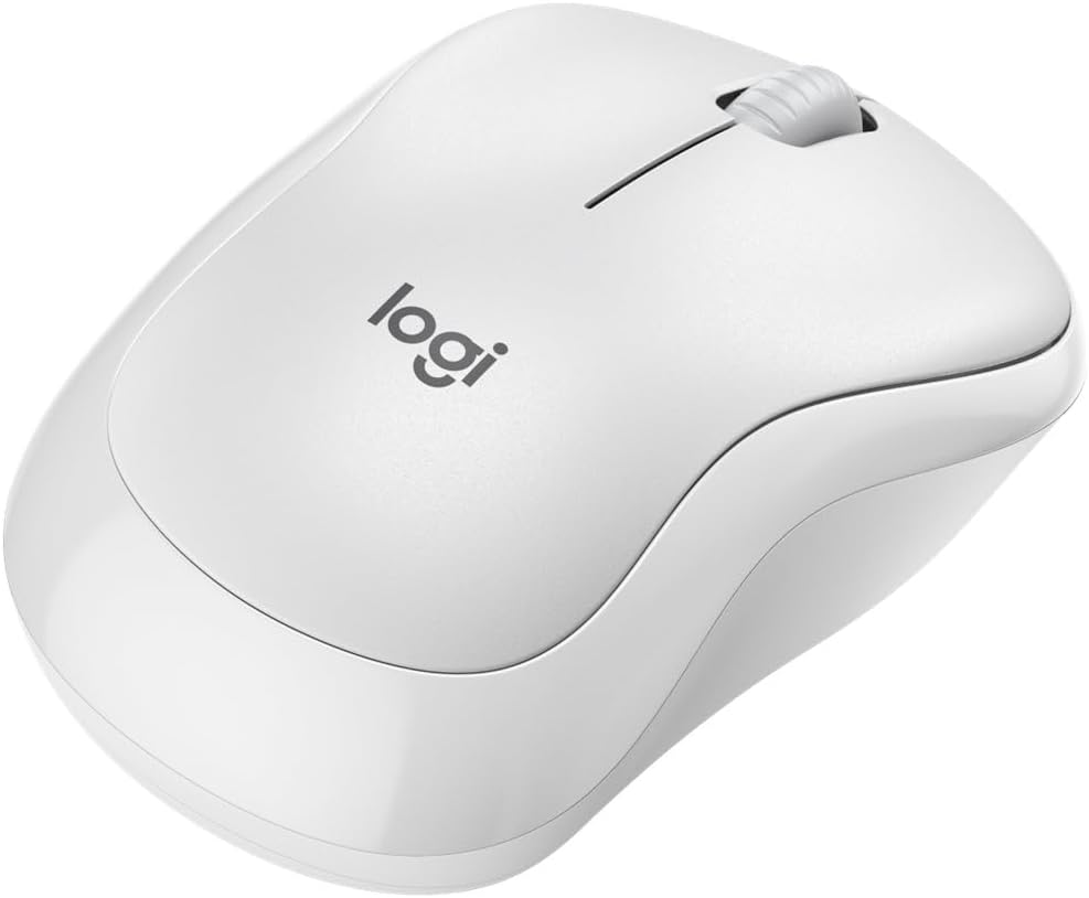 Logitech M240 Wireless Mouse — Off White