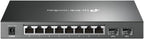 TP-Link JetStream 8-Port Gigabit Smart PoE+ Switch with 2 SFP Slots, Supports 8 Gigabit PoE Ports, 58W Budget, Fanless (TL-SG2210P)