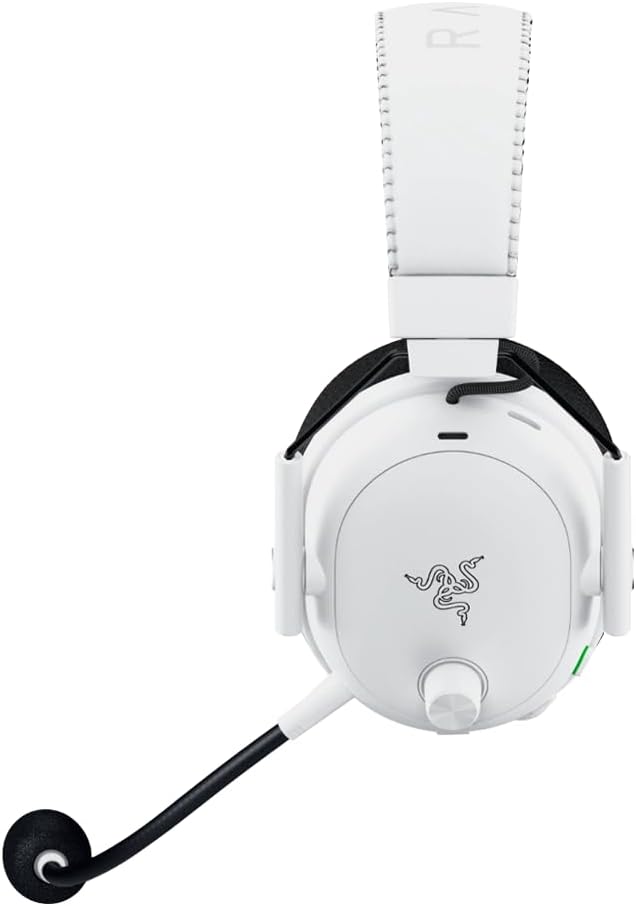Razer BlackShark V3 X HyperSpeed Wireless Gaming Headset for PlayStation & Multi‑Platform — White — product image 2