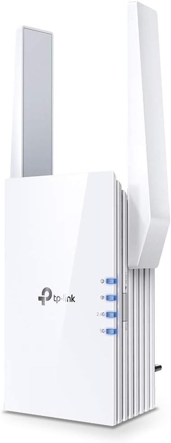 TP-Link Dual Band Repeater Re605X, White, WiFi 6AX1800 Mesh