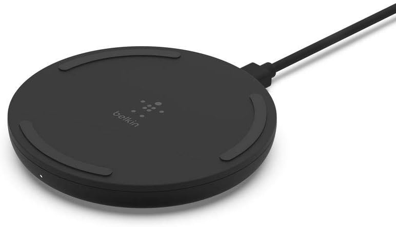 Belkin 10W FAST WIRELESS CHARGING PAD WITH mUSB CABLE, BLACK