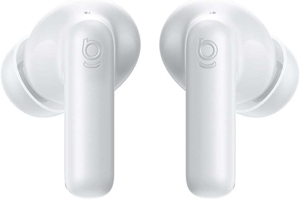 Baseus Bass BP1 Ultra Noise-Cancelling Earbuds — White
