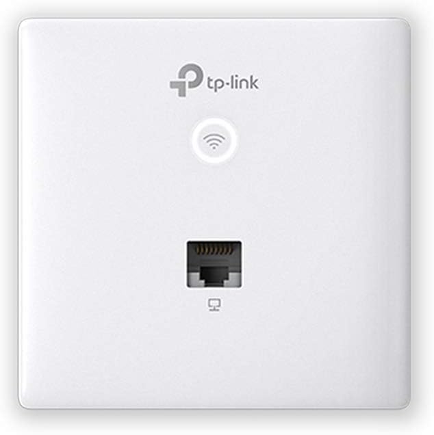 TP-Link EAP230-Wall, Omada AC1200 Wireless MU-MIMO+Dual-Band Gigabit Wall-Plate Access Point,802.3af/802.3at, Easily Wall Mount, Free EAP Controller Software