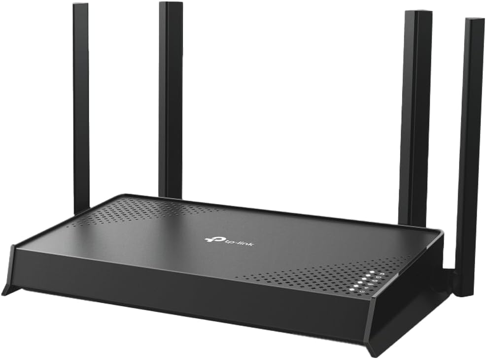 TP-Link Wi-Fi 7 Router Archer BE220, Dual-Band WLAN 3570 Mbps, Gigabit Port, USB 3.0, MLO, EasyMesh, VPN Clients and Servers, WPA3, HomeShield, Alexa and Google Assistant Compatibility