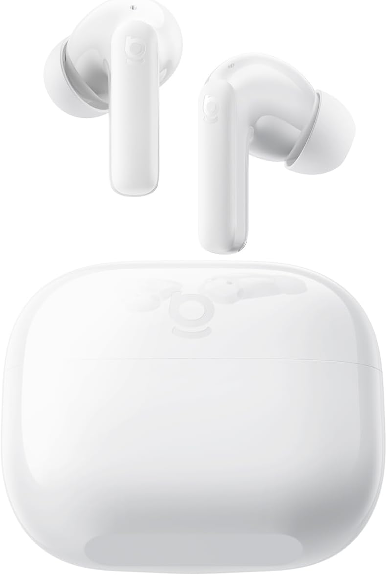 Baseus Bass BP1 NC Noise-Cancelling Earbuds — White