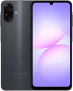 Samsung Galaxy A07 LTE, Android Smartphone, 64GB Storage, 4GB RAM, Black, 6x OS Upgrades, Large Display, 6nm Processor (International Version)