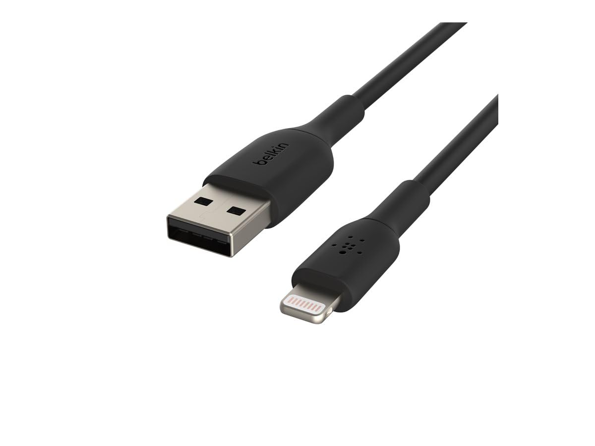Belkin 1 Meter Cable PVC A to Lightning Black