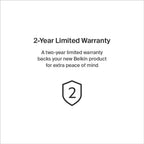 Belkin 3 in 1 Wireless Charging Station, 7.5W Wireless Charger for iPhone, Apple Watch and AirPods, Wireless Charging Dock, iPhone Charging Dock, iPhone 16, 15, 14, Apple Watch series 10, 9, 8 - Black